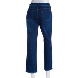 Plus Size Architect® Frayed Hem Denim Jeans