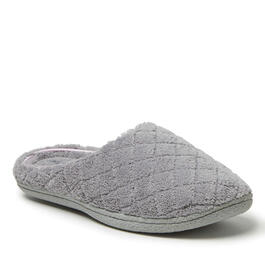 Womens Dearfoams&#40;R&#41; Quilted Clog Slippers