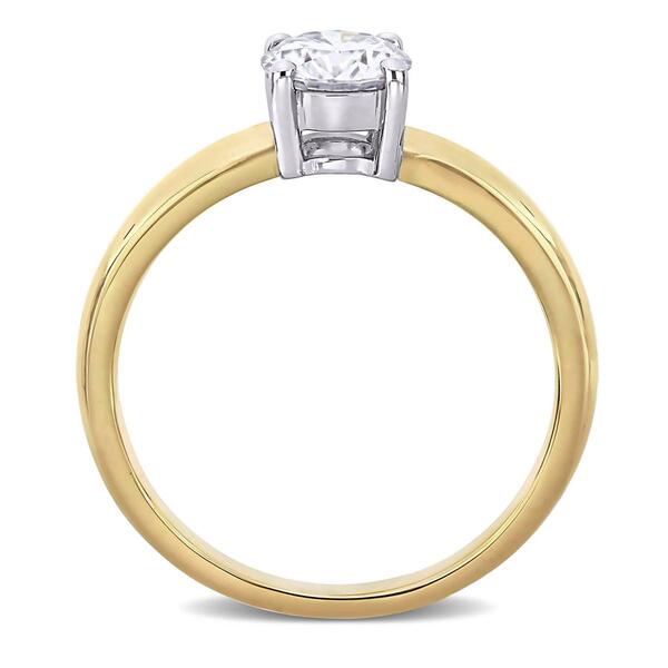 Diamond Classics&#8482; White & Yellow Gold Engagement Ring