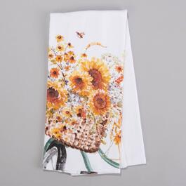 Kay Dee Designs Sunflower Bike Terry Kitchen Towel