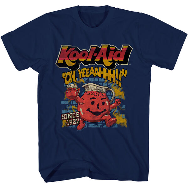 Young Mens Vintage Kool Aid Short Sleeve Graphic Tee - image 
