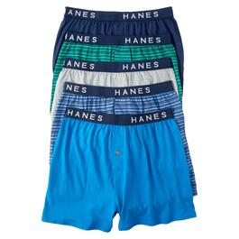 Mens Hanes&#40;R&#41; Ultimate&#40;R&#41; 5pk. Knit Boxers