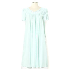 Womens Miss Elaine Short Sleeve 40in. Nightgown