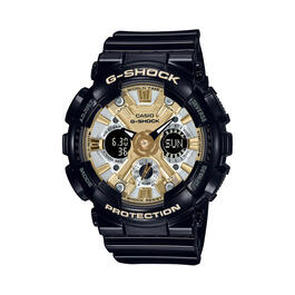 Womens G-Shock Black Resin Strap Watch - GMAS120GB-1A