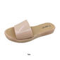 Womens Ashley Blue Blown Jellies Slide Sandals - image 3
