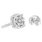 Diamond Classics&#8482; 1/3ctw. Diamond Floral Stud Earrings - image 2