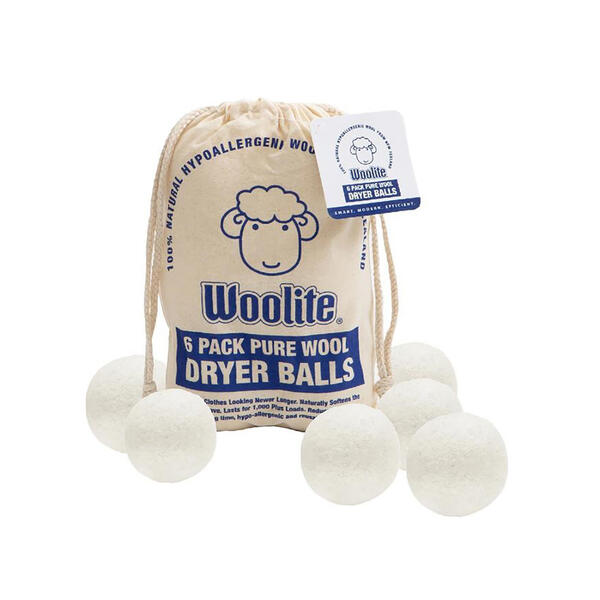 Woolite Set of 6 Wool Dryer Balls - image 