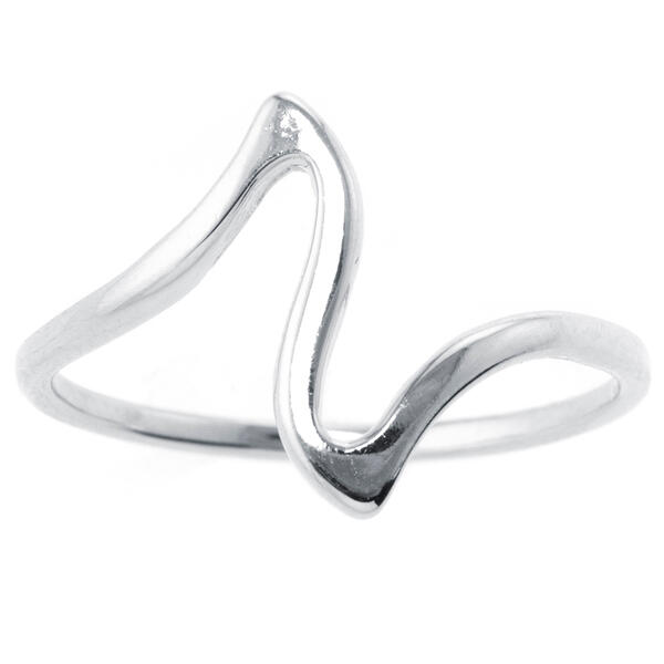 Sterling Silver Abstract Ring - image 