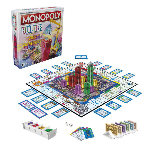 Hasbro Monopoly Builder Board Game - image 