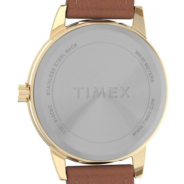 Womens Timex&#174; Cream Dial & Gold-Tone Case Watch - TW2V69200JT