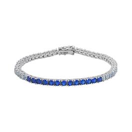 Gianni Argento Blue Ombre Bracelet