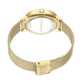 Womens BCBG Maxazria Gold/Champagne Dial Watch-BAWLG0002001