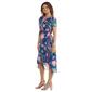 Plus Size Ellen Weaver Chiffon Print High Low Hem Dress - image 4