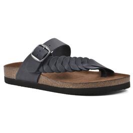 Womens White Mountain Happier Footbed Sandals