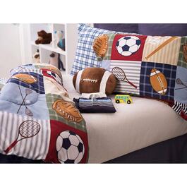 Alex &amp; Bella Team Sport Microfiber Comforter Bedding Set