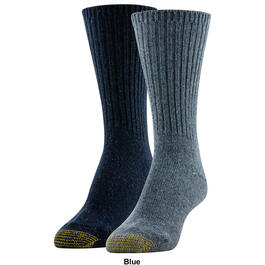 Womens Gold Toe&#174; 2pk. Wool Recycled Crew Socks
