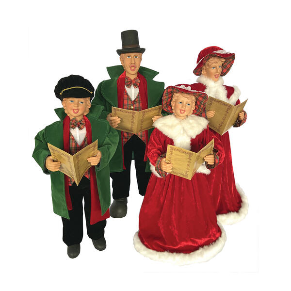 Santa's Workshop Dickens Carolers - Set of 4 - image 