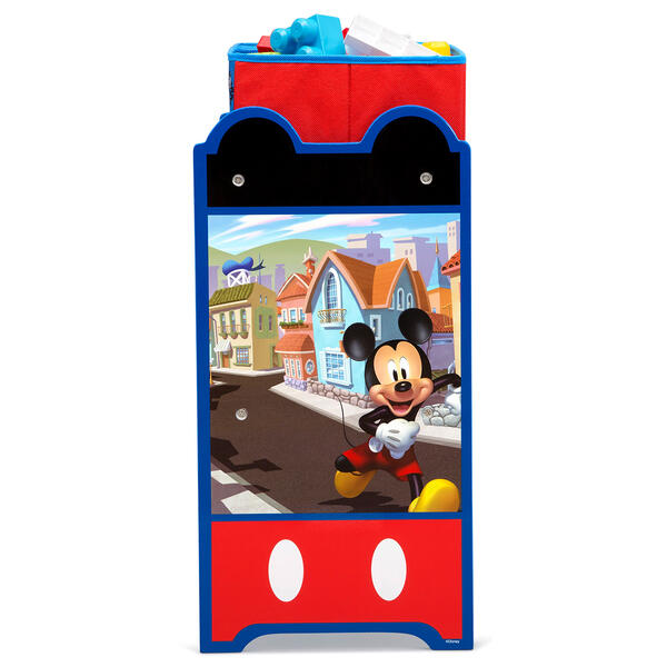 Delta Children Disney Mickey Mouse Six Bin Toy Storage Organizer