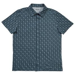 Mens WearFirst Button Down Knit Sport Shirt - Extra Dry