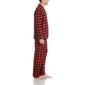 Mens Big & Tall Hanes&#174; Plaid Flannel Pajama Set - image 4