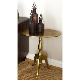 9th & Pike&#174; Aluminum Traditional Accent Table