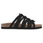 Womens White Mountain Hamza Strappy Footbed Sandals - image 2