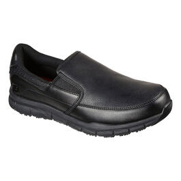 Mens Skechers Work Relaxed Fit&#40;R&#41; Nampa Groton Work Shoes