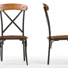 Baxton Studio Broxburn Dining Chair-Set of 2