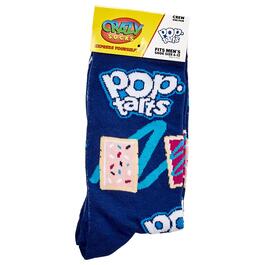 Mens Crazy Socks Pop Tarts Crew Socks