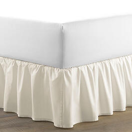 Laura Ashley® Solid Ruffled Bed Skirt
