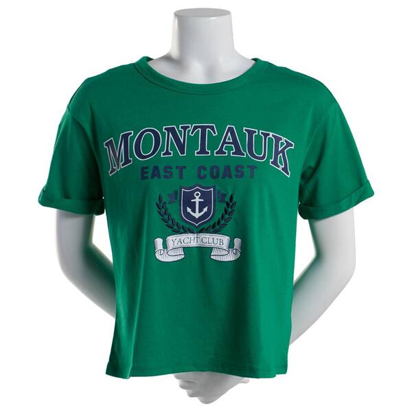 Juniors No Comment Yacht Club Boxy Graphic Tee - image 