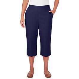 Petites Alfred Dunner All American Twill Capris