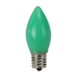 Sienna C9 Opaque Green Christmas Replacement Bulbs - Set of 4