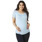 Womens Due Time Short Sleeve Arriving Soon Slogan Maternity Tee - image 1
