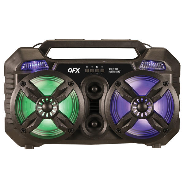 QFX 6.5in. Bluetooth Boombox with LED - image 