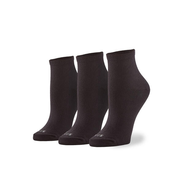 Womens HUE&#40;R&#41; 3Pk. Super Soft Cropped Socks - image 