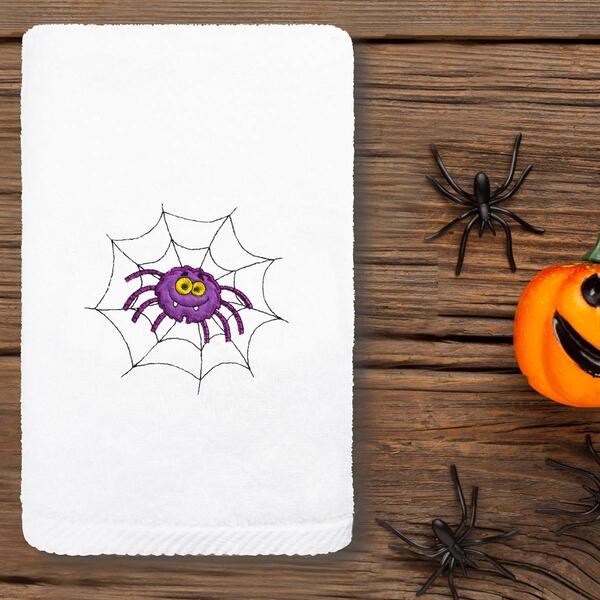 Linum Home Textiles Embroidered Spider Hand Towel