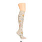 Womens Dr. Motion Wildflower Compression Knee High Socks - image 3