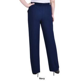 Womens NY Collection Pull On Solid Airflow Pants