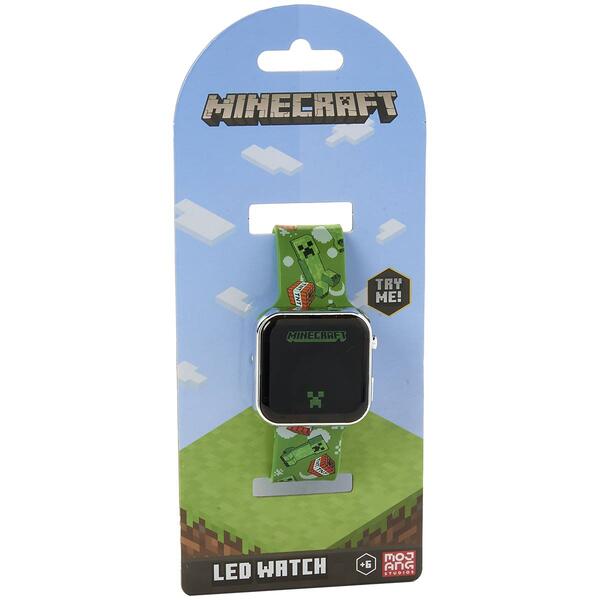 Kids Minecraft Touch LED Watch - MIN4129 - image 