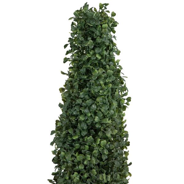 Northlight Seasonal 4ft.Two-Tone Artificial Boxwood Topiary Tree