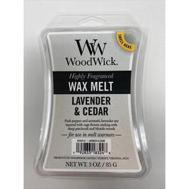 WoodWick&#40;R&#41; 3oz. Wax Melts Lavender Cedar