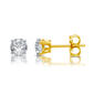 Nova Star&#174; 1/2ctw. Lab Grown Diamond Prong Set Stud Earrings - image 3