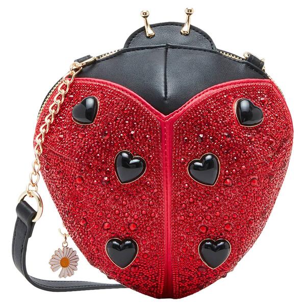 Betsey Johnson Lady In Red Crossbody - image 