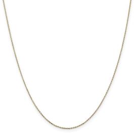 Unisex Gold Classics&#8482; .8mm. Diamond Cut 14in. Necklace w/Lobster