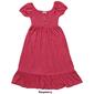 Girls &#40;7-16&#41; Jolie & Joy Short Sleeve Smocked Waist Placket Dress - image 2