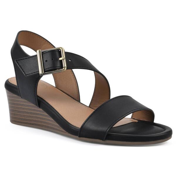 Womens Cliffs by White Mountain Brux Wedge Sandal - image 