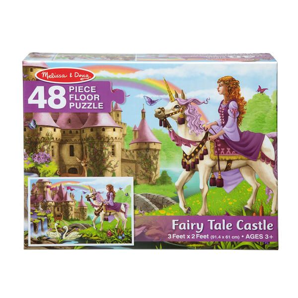 Melissa &amp; Doug® Fairy Tale Castle 48 pc. Floor Puzzle