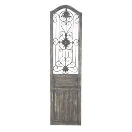 9th & Pike&#40;R&#41; Brown Rustic Distressed Arbor Gate Wall Decor