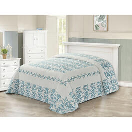 Mafalda Embroidered Quilted Bedspread